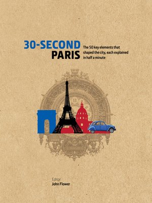 cover image of 30-Second Paris
